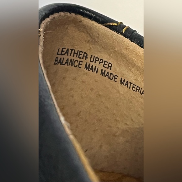 NWOT - b.o.c Leather Slide On Clog Style Shoes w. Block Heels - Black - Sz 10 - Picture 13 of 13